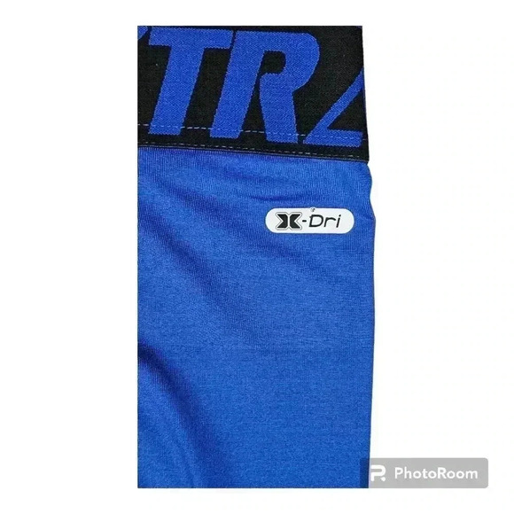 RBX Pro X-Dri Compression Leggings Royal blue men's # CRM742 XL NWT - Picture 3 of 7